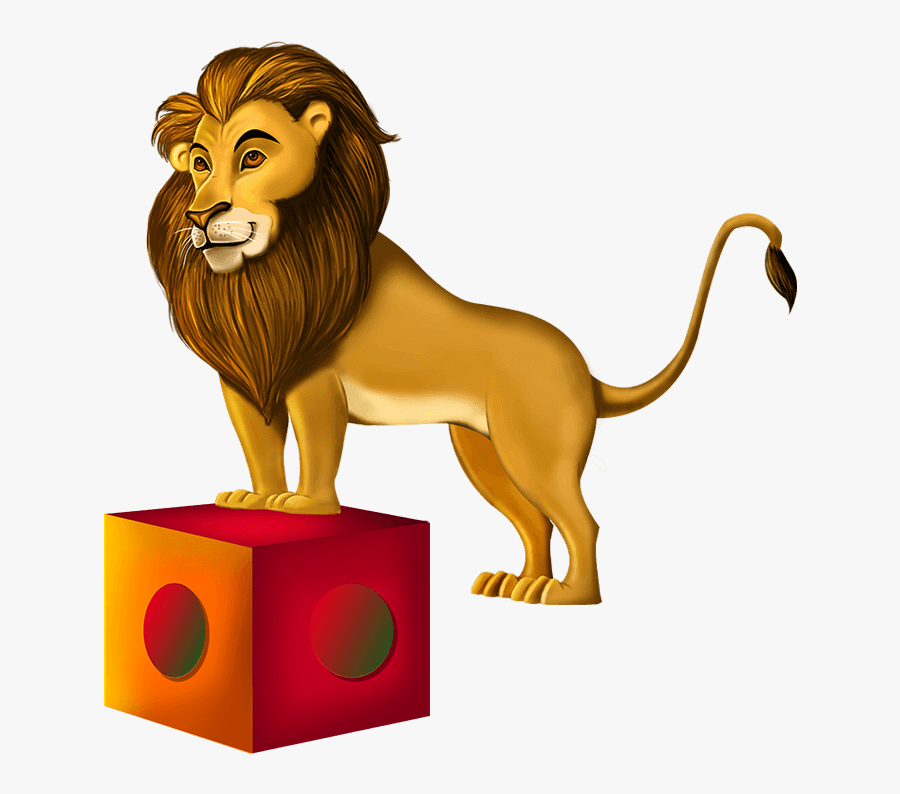 Circus Lion Png - Masai Lion, Transparent Clipart