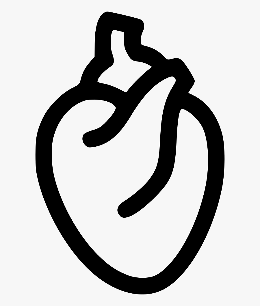Heart Organ - Heart Organ Symbol Png, Transparent Clipart