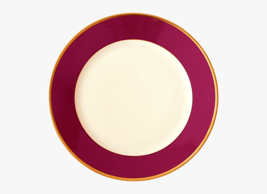 Plate Clipart Bread And Butter - Red Loading Ring, Transparent Clipart