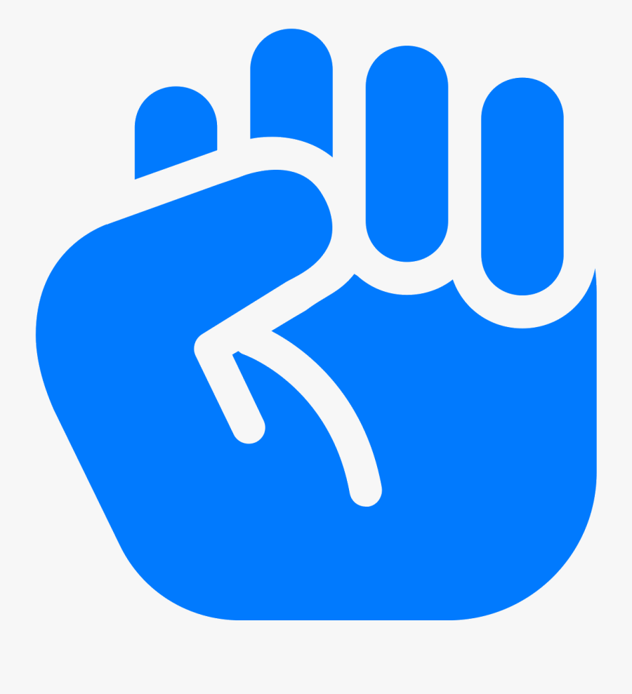 Fist Icon, Transparent Clipart