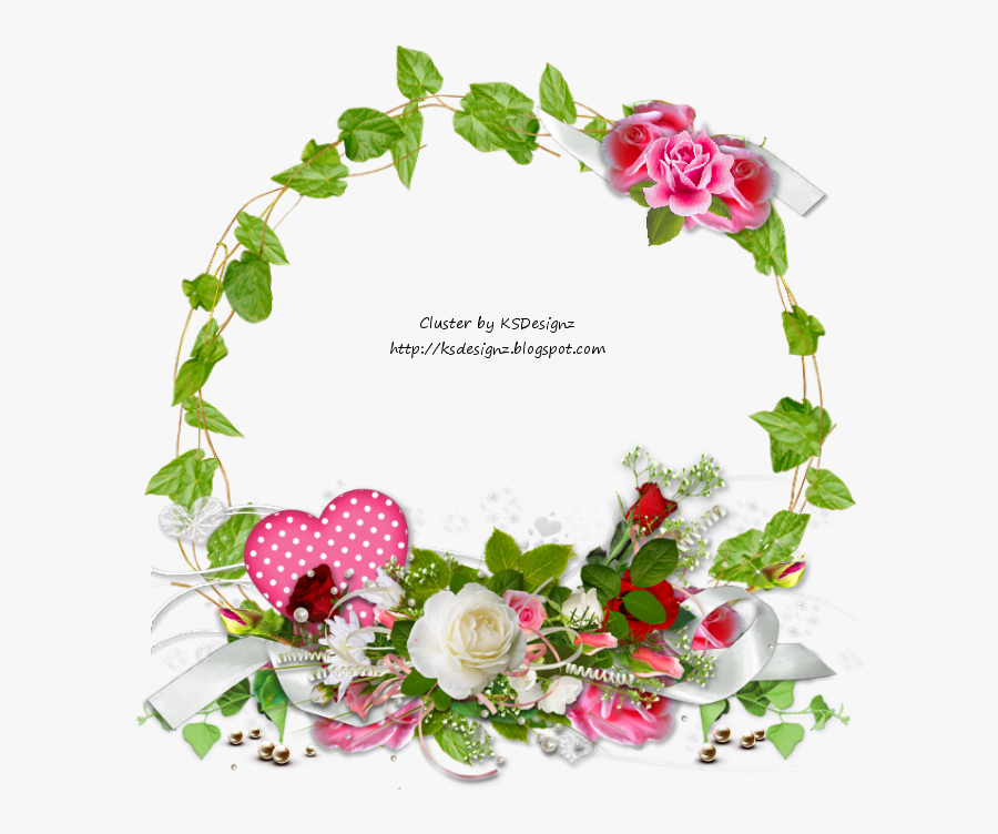 Green Leaf Frame Png, Transparent Clipart