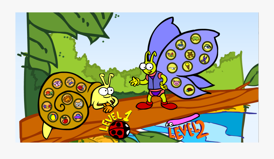 Snail And Butterfly Games, Transparent Clipart