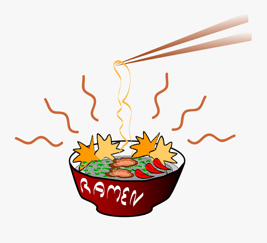 Ramen Japanese Cuisine Instant - Ramen Clipart, Transparent Clipart