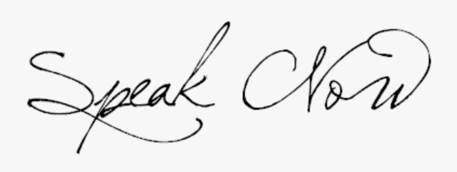 #speaknowtaylorswift #taylorswift #speaknow #speaknowtour - Calligraphy, Transparent Clipart