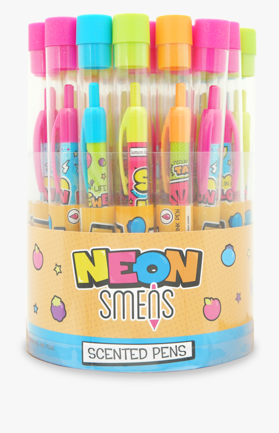 Neon Smens Cylinder - Smencils, Transparent Clipart