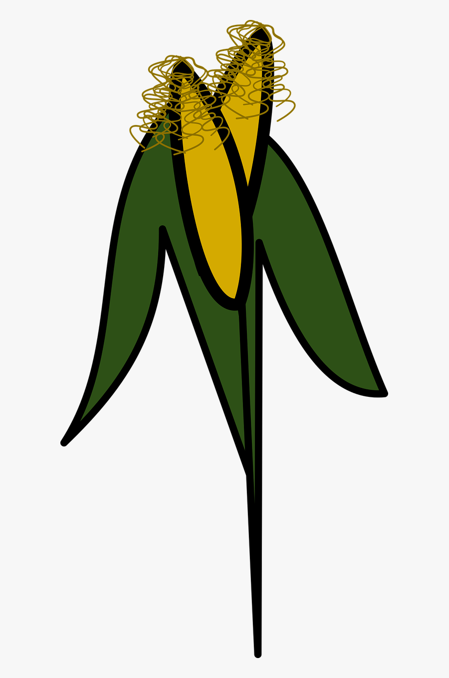 Icon Corn Orchard Free Photo - Gambar Icon Pohon Jagung, Transparent Clipart