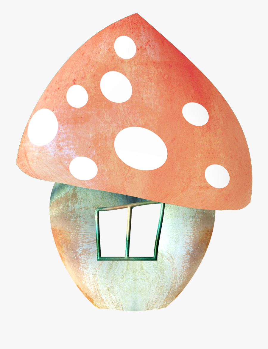 บ้าน เห็ด ฟาง การ์ตูน, Transparent Clipart