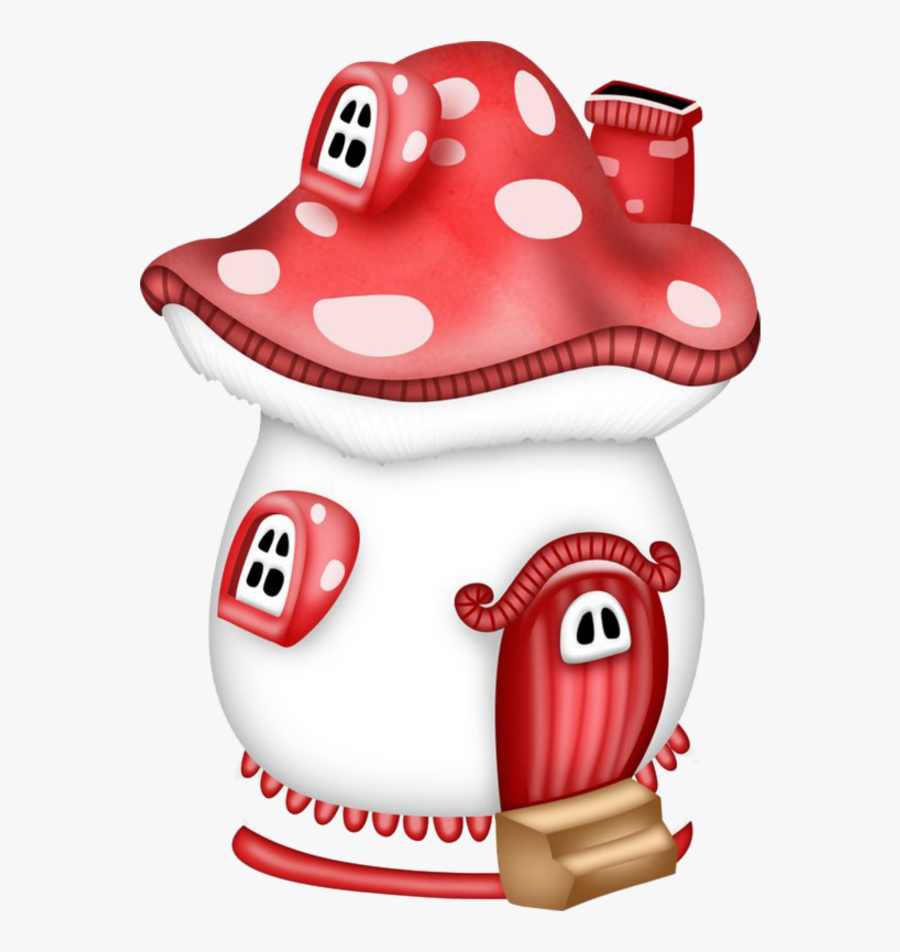 #mq #mushroom #house #fantasy #cartoon - Mushroom House Png Clipart, Transparent Clipart