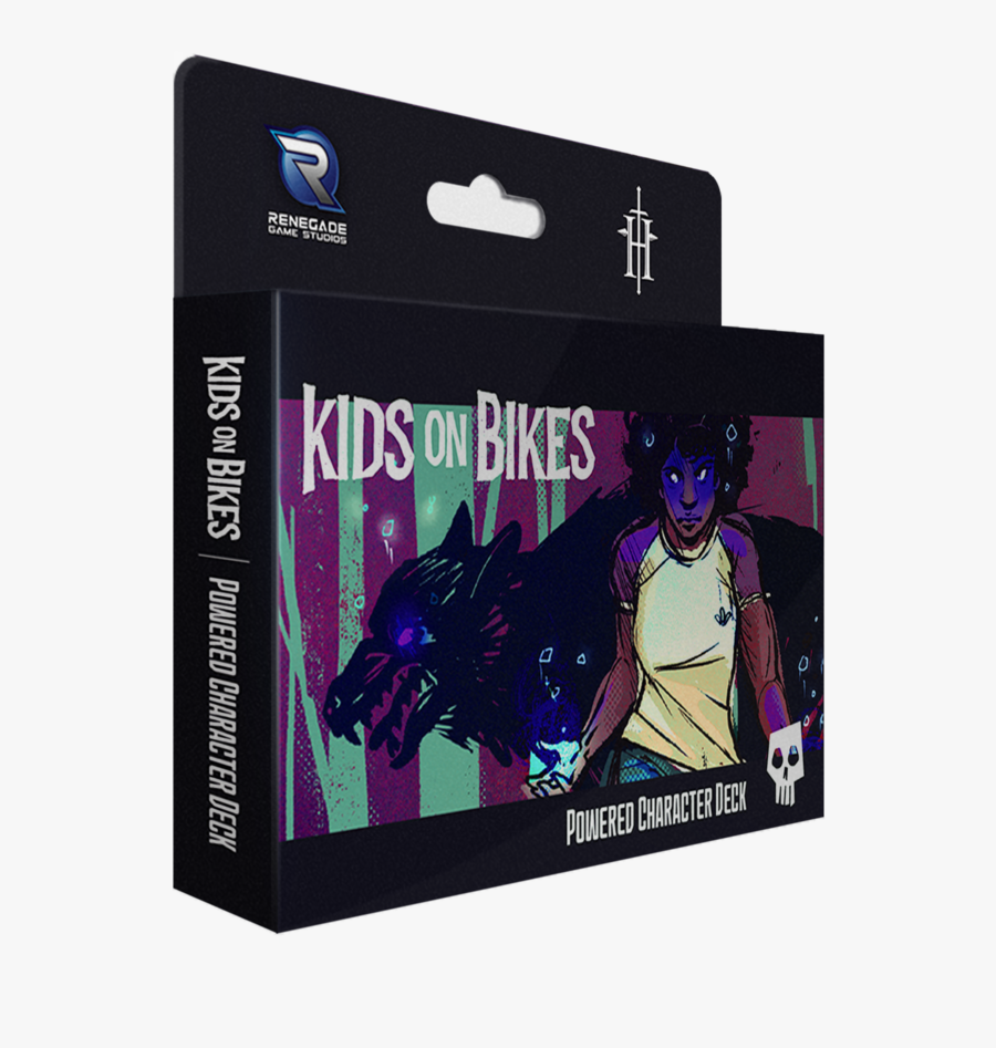 Kids On Bikes Powered Character Deck, Transparent Clipart