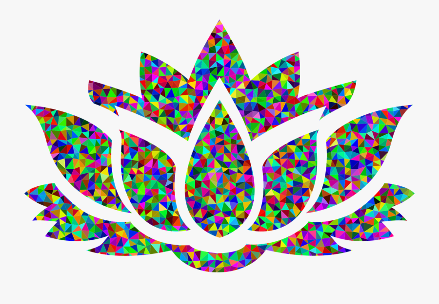 Red Lotus Flower Art, Transparent Clipart