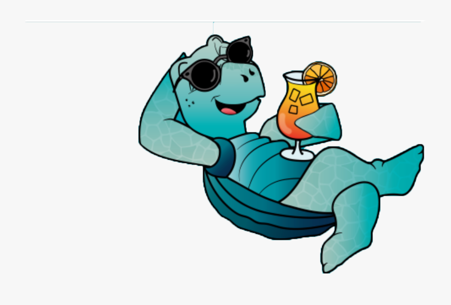 Turquoise Turdle Logo, Transparent Clipart