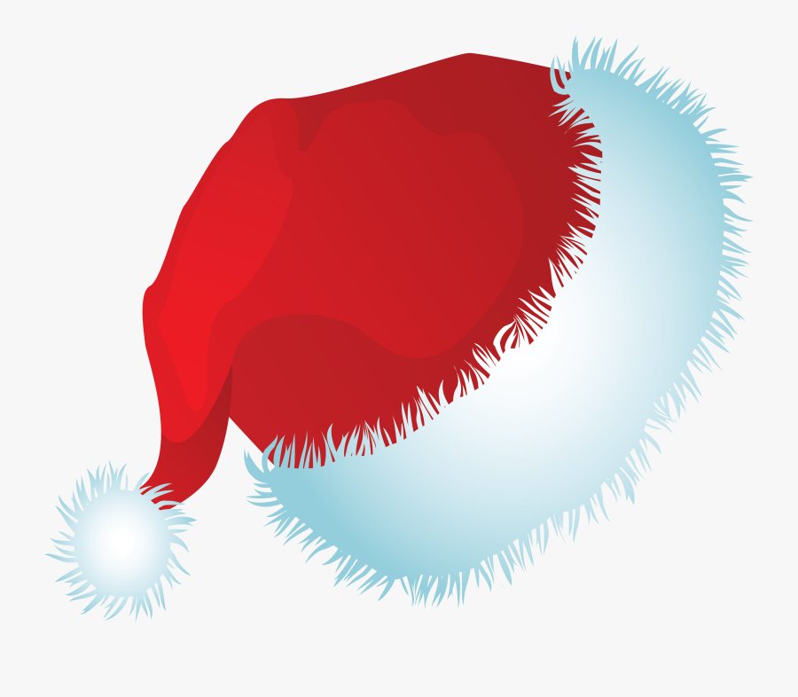 Santa Claus Christmas Hat Cap - Новогодняя Шапка На Прозрачном Фоне, Transparent Clipart
