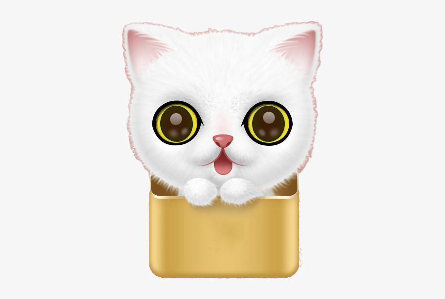 Kitten Cat Felidae Whiskers Cuteness - Cat Yawns, Transparent Clipart