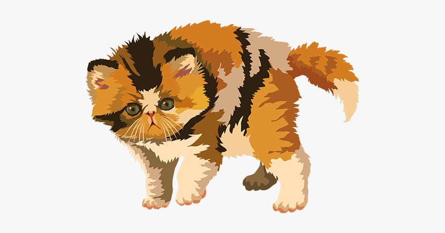 Cat Art, Stickers Messages Sticker-4 - Kitten, Transparent Clipart