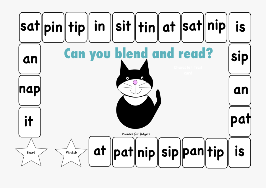 Png Freeuse Download Clip Card Blend - Can You Blend And Read, Transparent Clipart