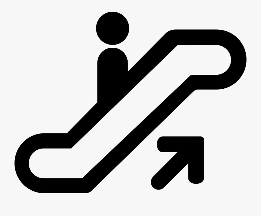 Escalator Up Sign Clipart , Png Download - Up Clipart, Transparent Clipart