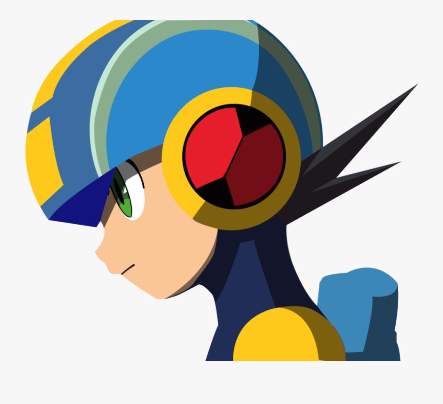 High Detailed Megaman Exe By Hamptc On - Megaman Profile, Transparent Clipart