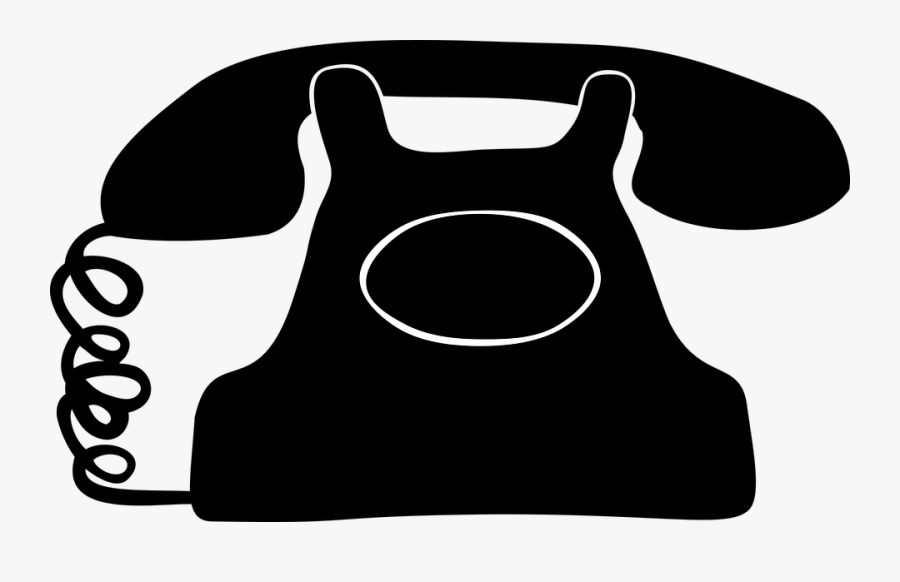 Transparent Telephone Handset Clipart - Điện Thoại Bàn Vector, Transparent Clipart