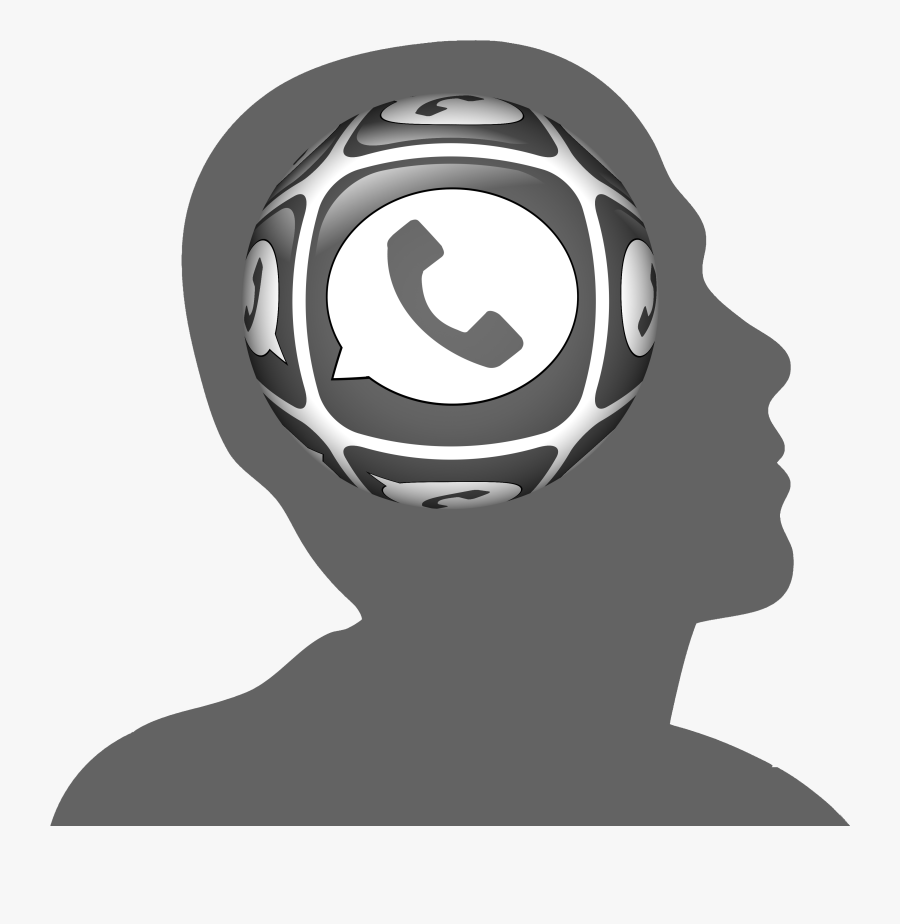 Phone Head Transparent, Transparent Clipart
