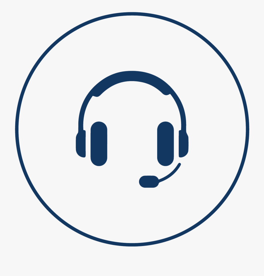 Transparent Telephone Handset Clipart - Circle, Transparent Clipart