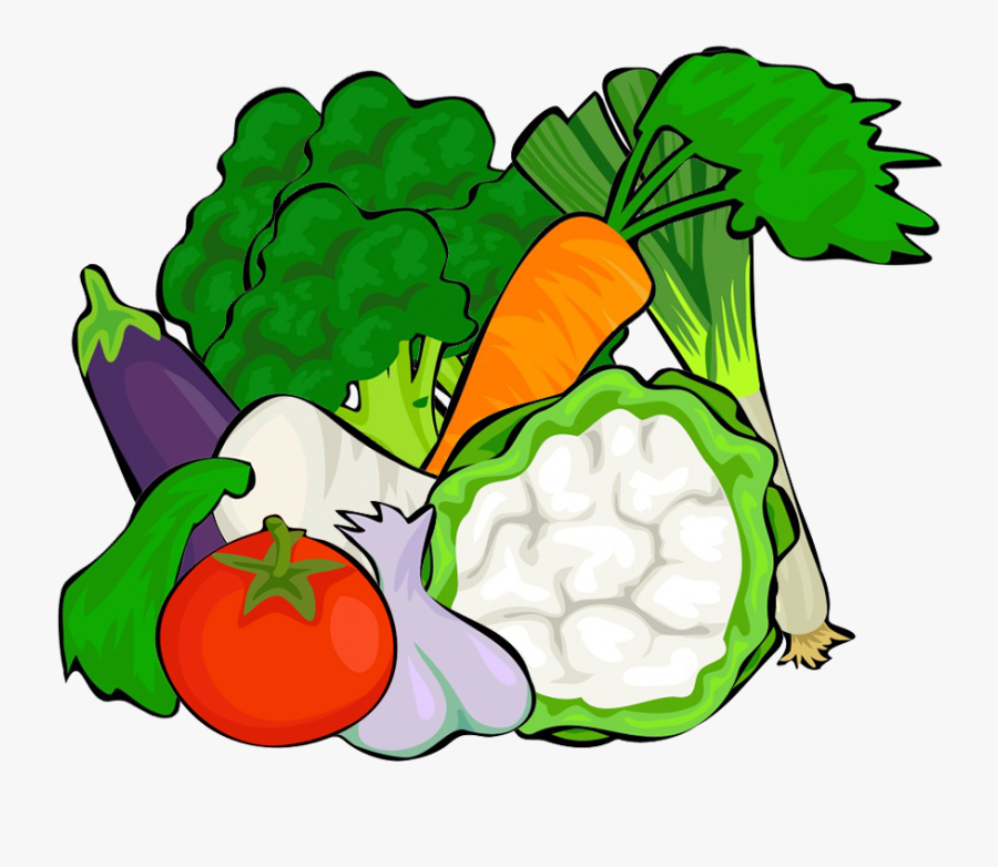 Lots Of Vegetables, Transparent Clipart