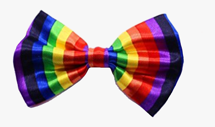 934 X 519 - Rainbow Bow Tie Png, Transparent Clipart