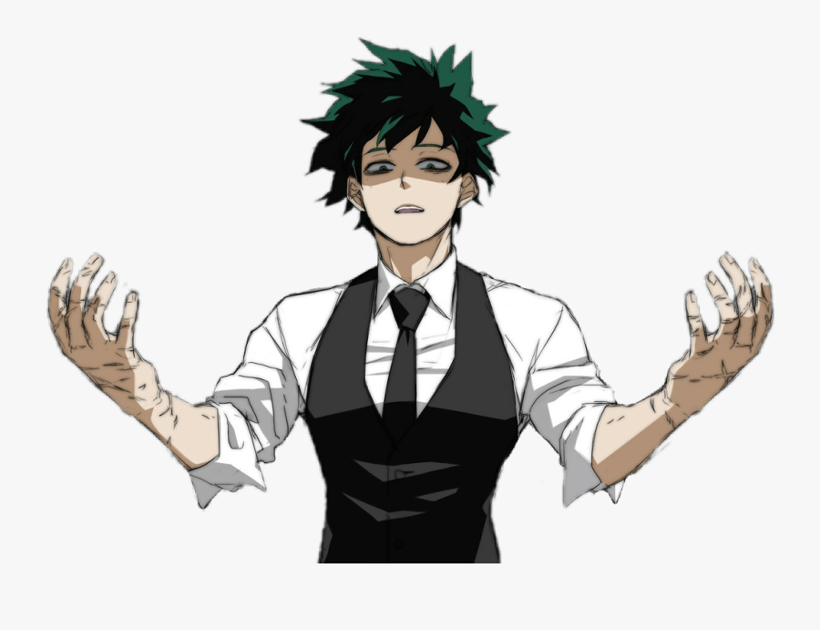 #villain #deku #villaindeku #myheroacademia #midoriya - Villain Deku, Transparent Clipart