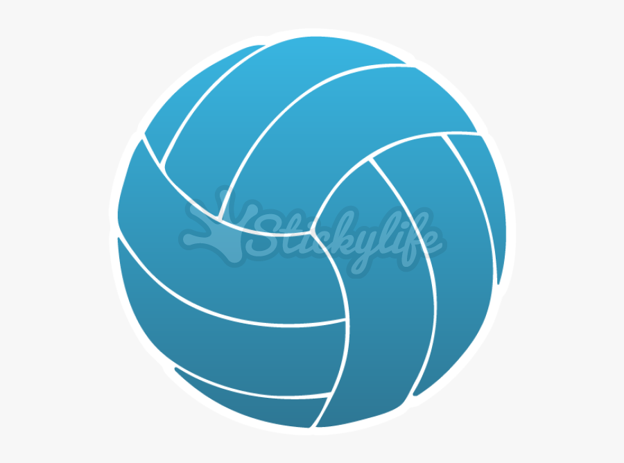 Volleyball Static Cling - Volleyball Png, Transparent Clipart