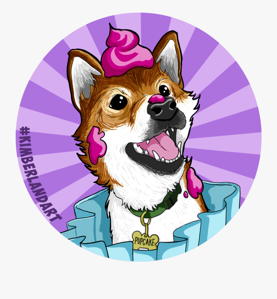 Pupcakesticker - Cartoon, Transparent Clipart