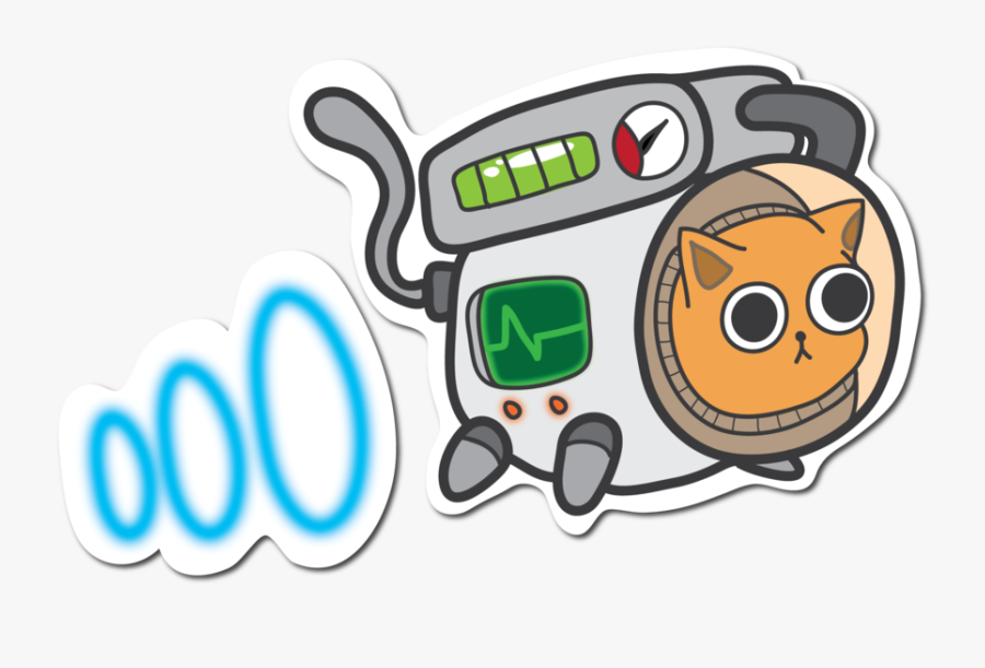 Space Cat By D34thmonk3y-d58e9je - Cat Astronaut Clipart, Transparent Clipart