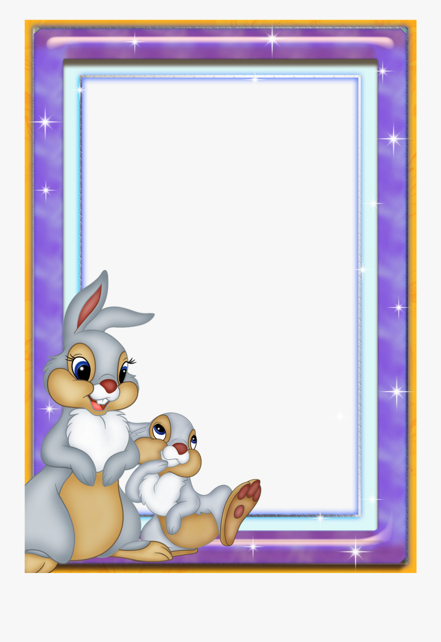 Easter Frames Disney, Transparent Clipart