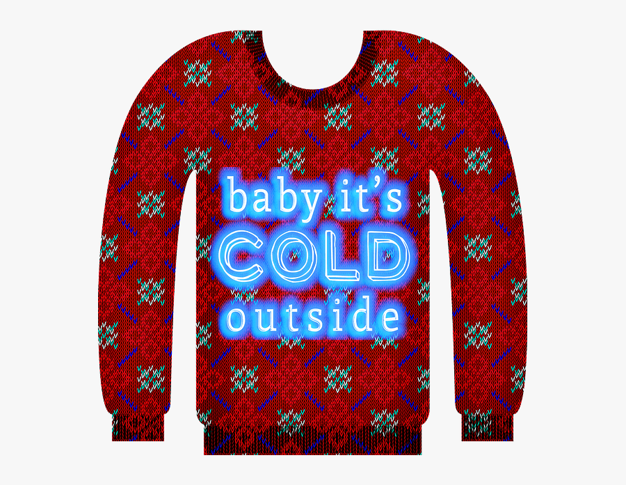 Ugly Holiday Sweater Clipart, Transparent Clipart