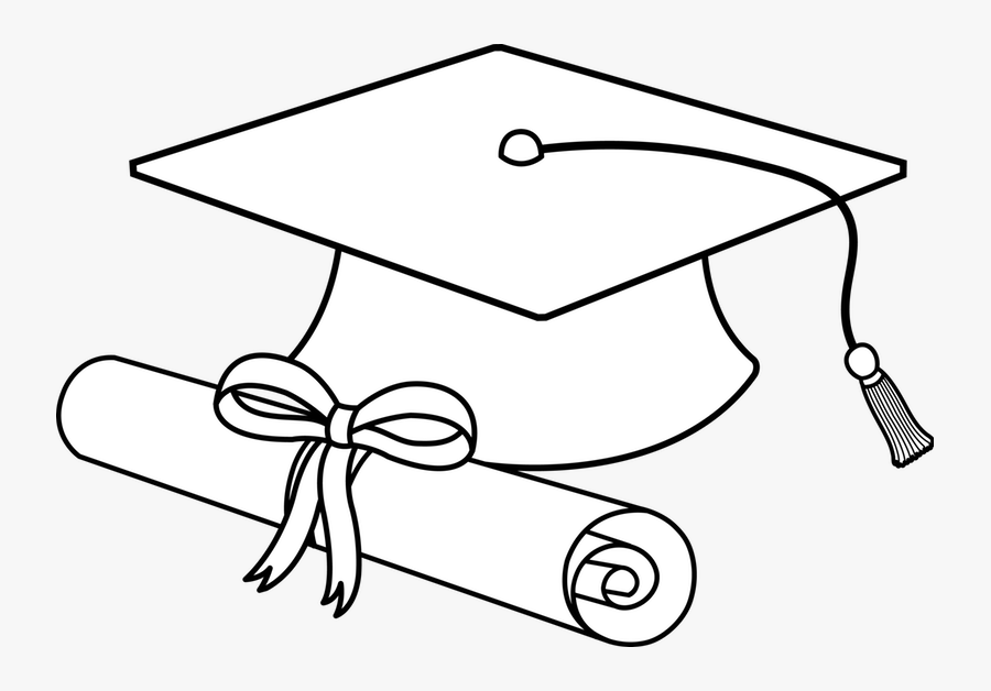 Rustic Graduation Cliparts - Graduation White Cap Png, Transparent Clipart