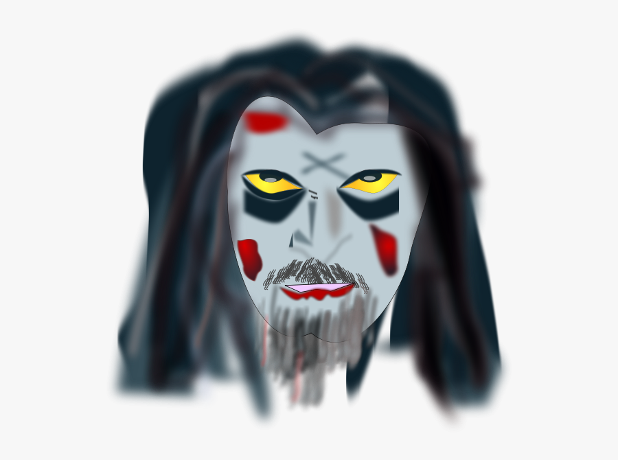 Halloween Zombie Makeup Png Images - Portable Network Graphics, Transparent Clipart