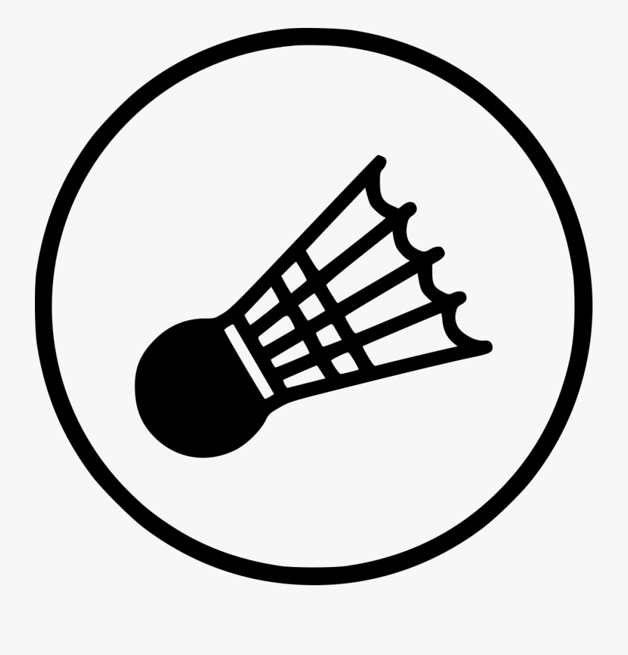 Sports Sport Badminton Shuttlecock Net Entertainment - Badminton Shuttle Icon Png Yellow, Transparent Clipart