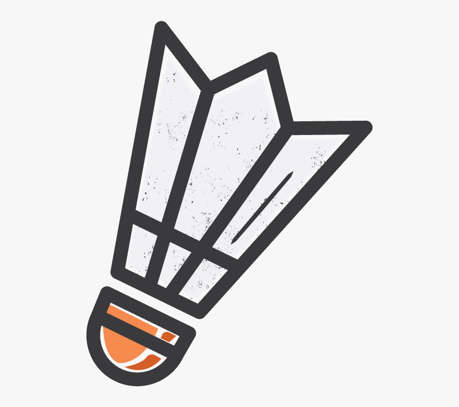 Shuttlecock Emoji, Transparent Clipart
