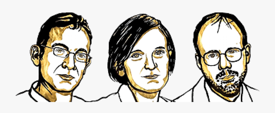Trio Win Nobel Prize For Fighting Poverty - Prix Nobel De L Économie 2019, Transparent Clipart