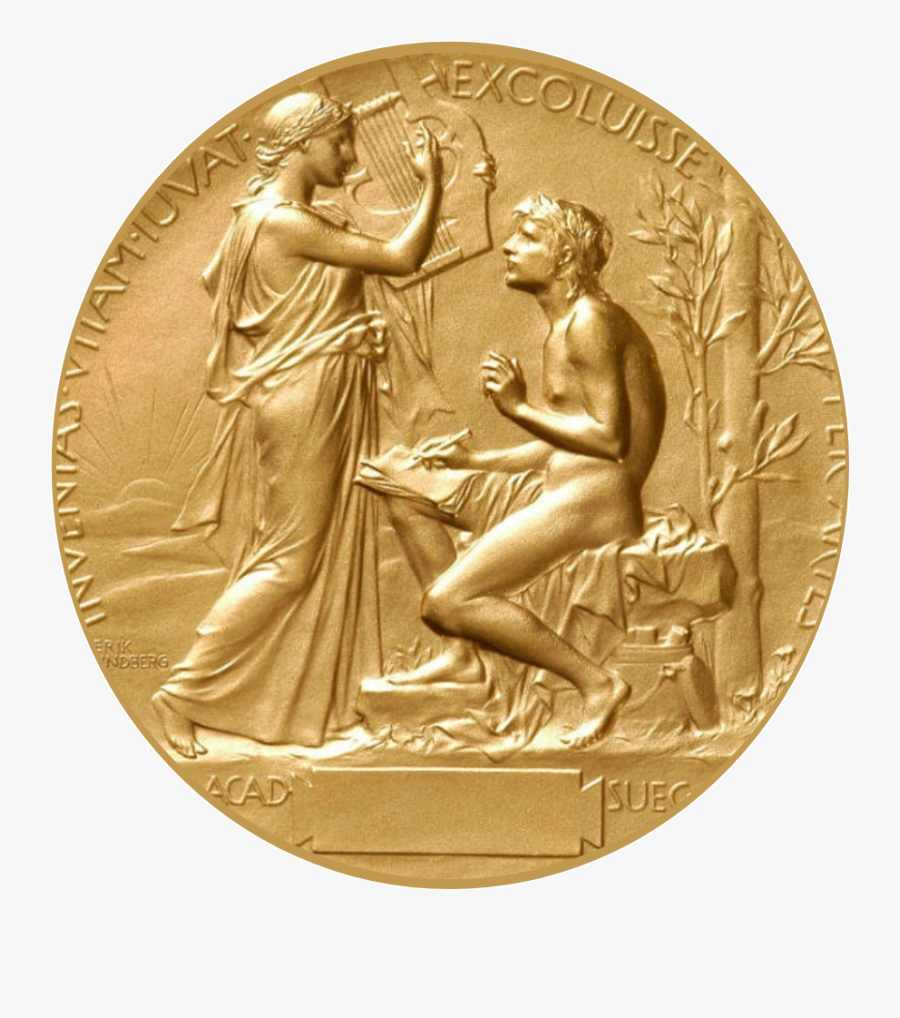 #nobel #nobelprize #literature #books - Nobel Prize Literature Both Sides, Transparent Clipart