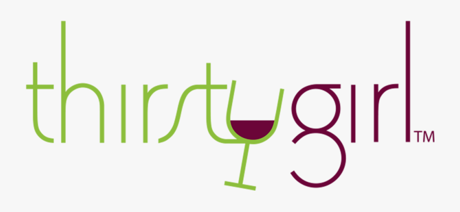 Thirsty Girl - Thirsty Girl Logo, Transparent Clipart