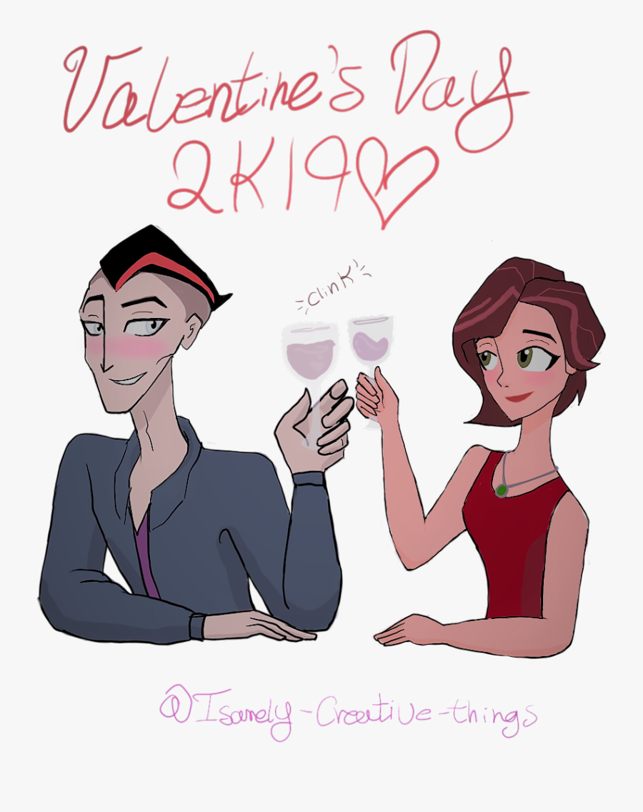 Obacass Valentines Specialfor @bare-nokjust A Pic Of - Cartoon, Transparent Clipart