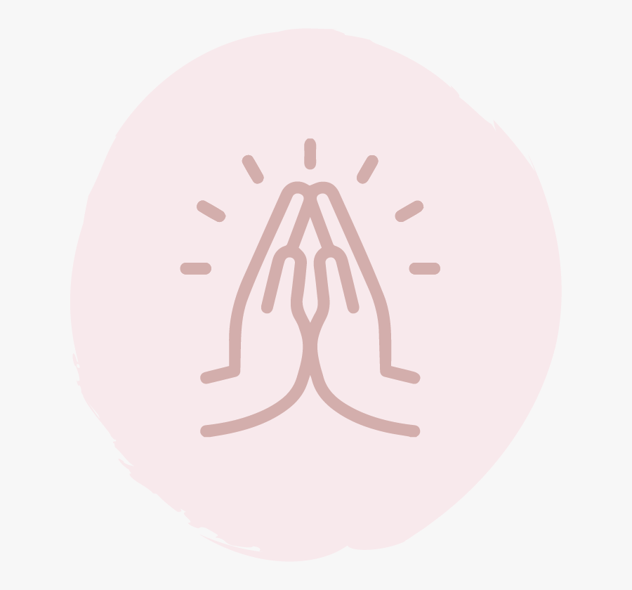 Pray Icon Vector, Transparent Clipart