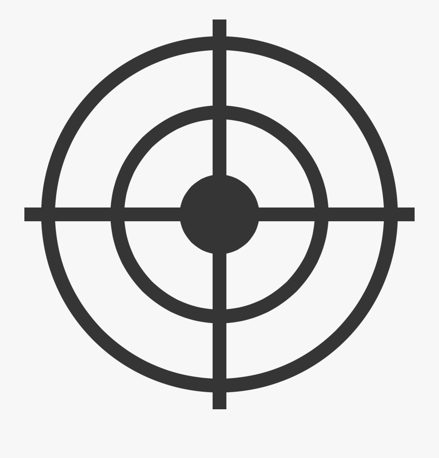 Shooting Target Computer Icons - Maker's Mark, Transparent Clipart