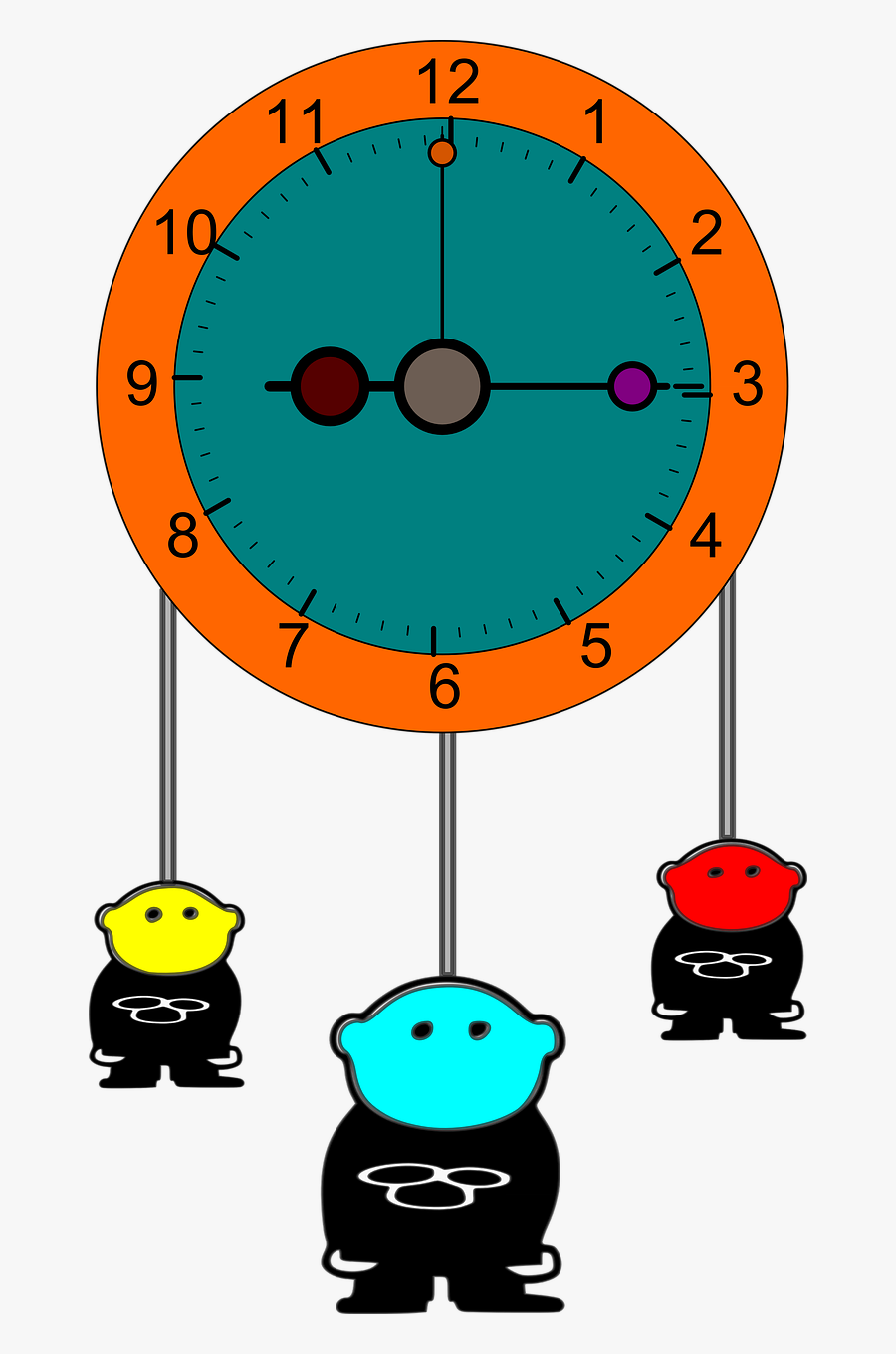 Kids Clock Child Free Photo - Criança Relogio Png, Transparent Clipart