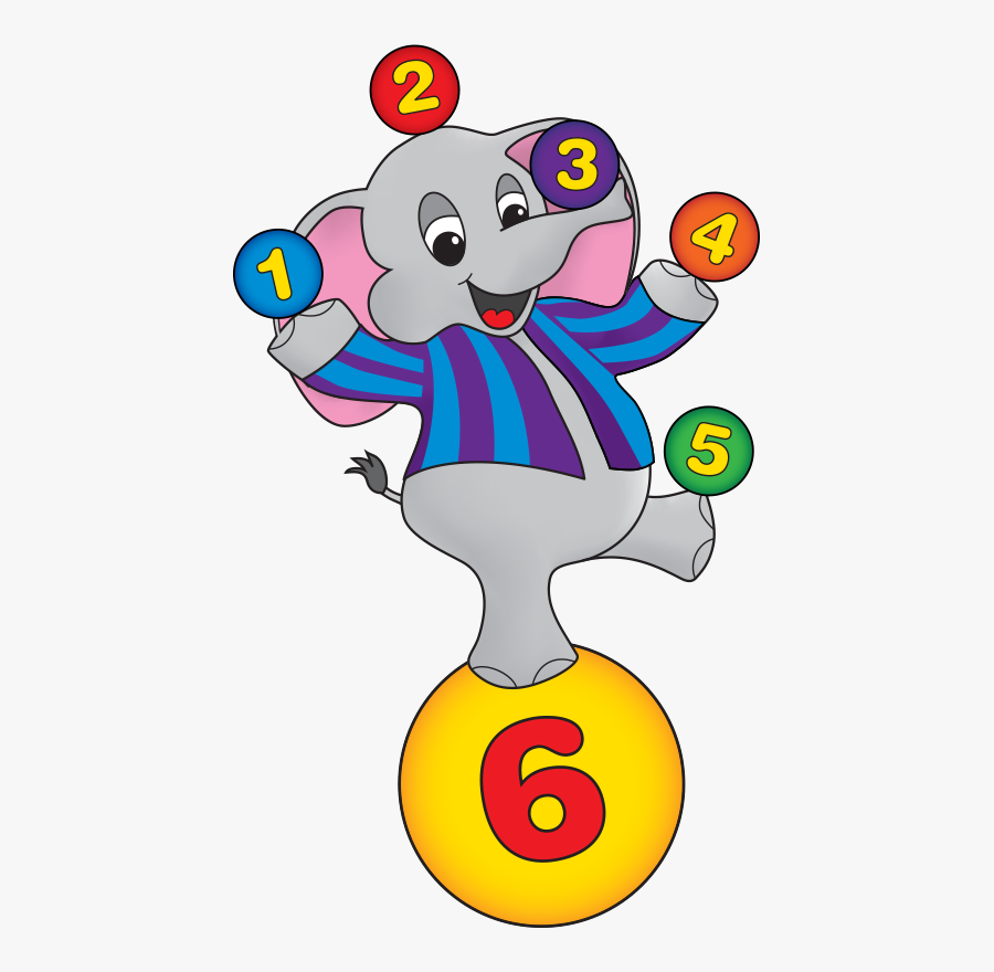 We Make Maths Fun And Exciting - Numbers Nursery Picture Cartoon In Png, Transparent Clipart