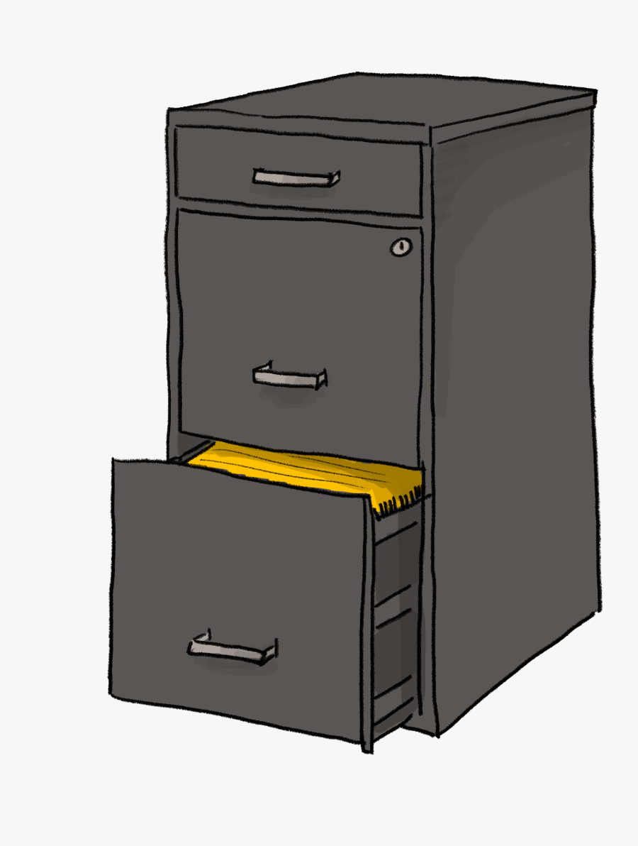 Cannabis Business Resolution - Filing Cabinet, Transparent Clipart
