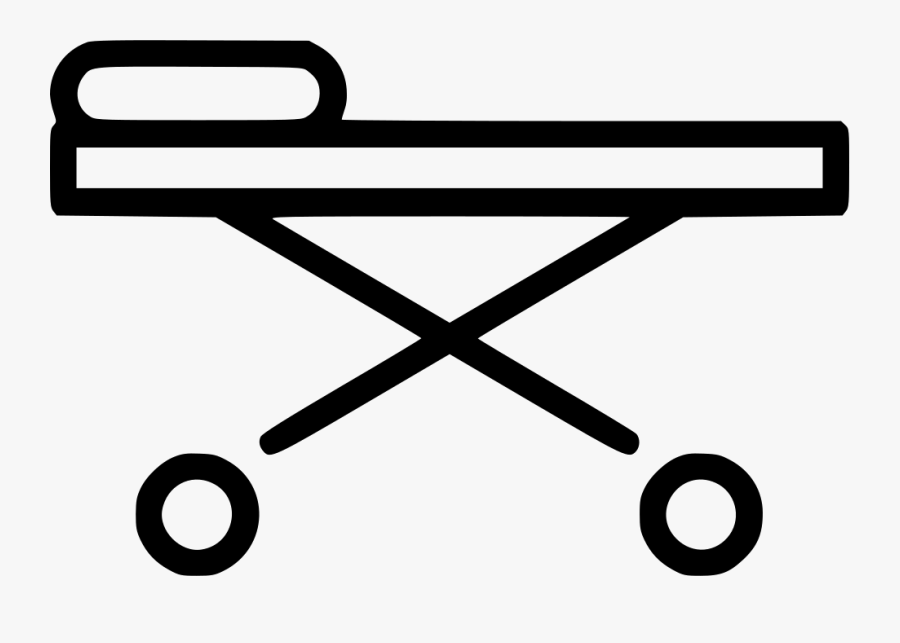 Stretcher Hospital Patient Barrow Healthcare - Blue Chair Icon, Transparent Clipart