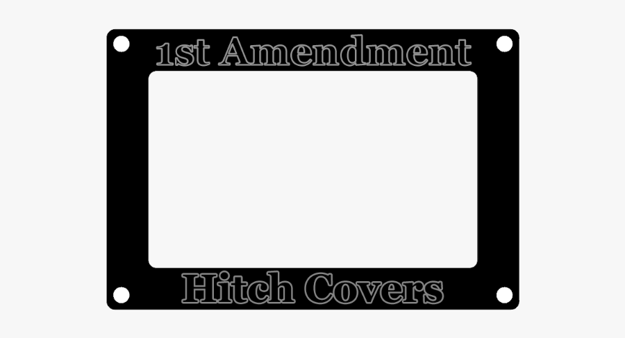 1st Amendment Hitch Covers - Display Device, Transparent Clipart