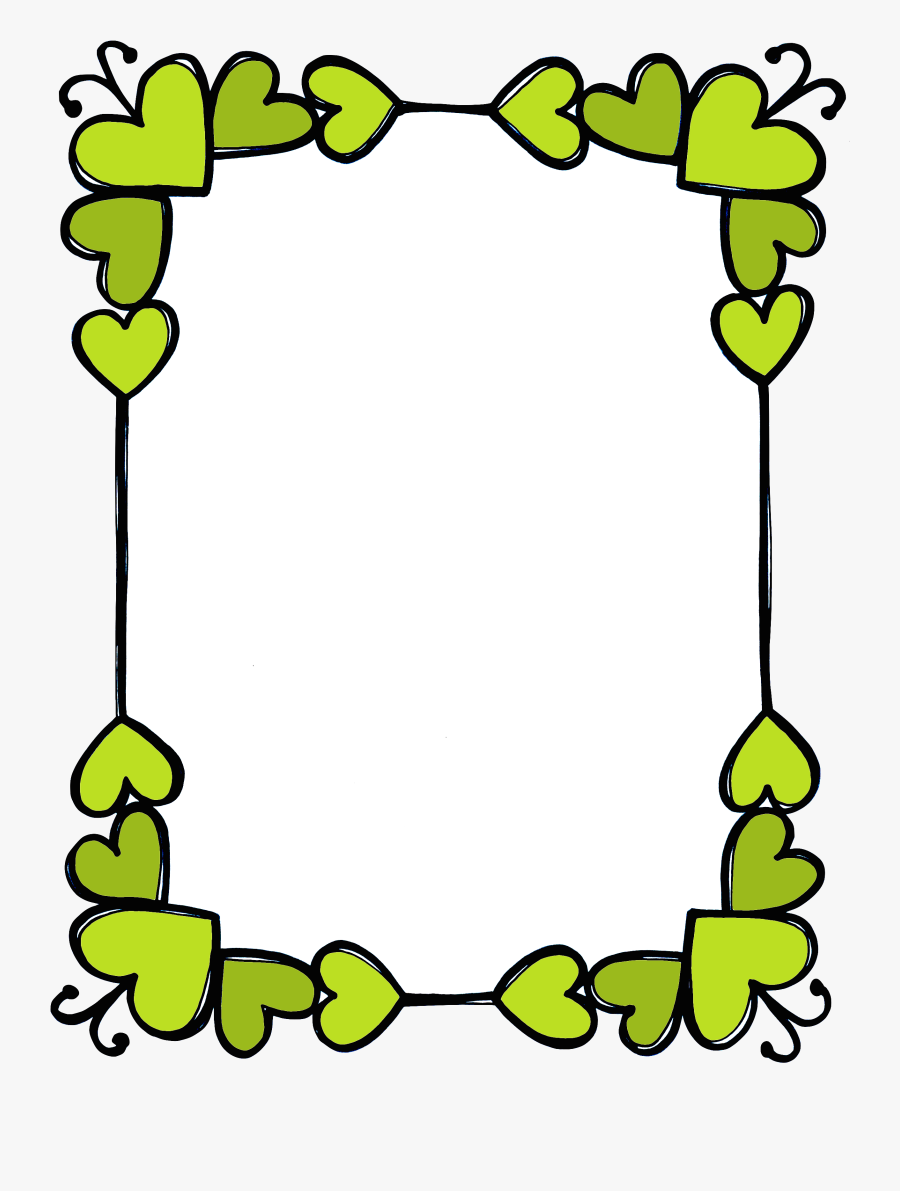Border Designs For A4 Sheet, Transparent Clipart