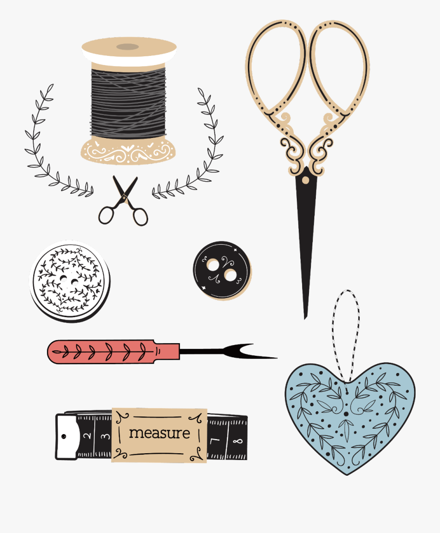 #sewing #sticker #png - Sewing Sticker, Transparent Clipart