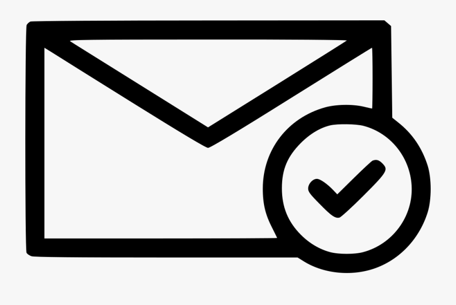 Envelope Clipart Circumstance - Simbolo Envelope Branco Png, Transparent Clipart